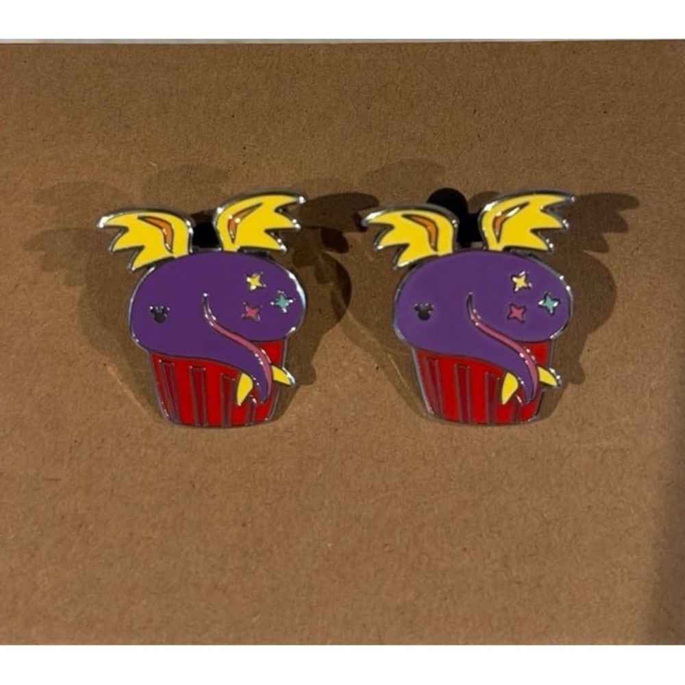 Figment Cupcake Treat Chaser Hidden Mickey‎ Pin set